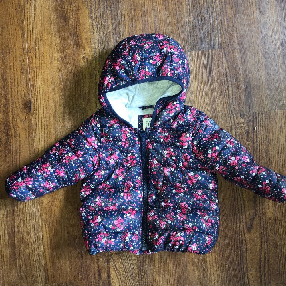 Floral baby GAP puffer cost